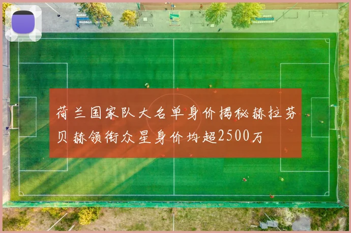 荷兰国家队大名单身价揭秘赫拉芬贝赫领衔众星身价均超2500万