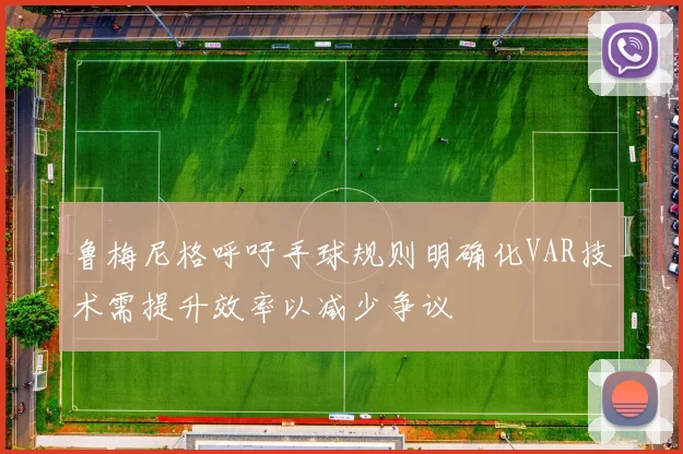 鲁梅尼格呼吁手球规则明确化VAR技术需提升效率以减少争议